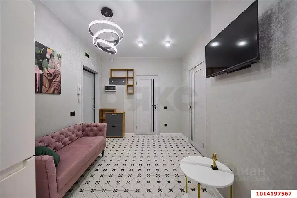 1-к кв. Краснодарский край, Краснодар Школьный мкр, ул. Школьная (39.0 ... - Фото 2