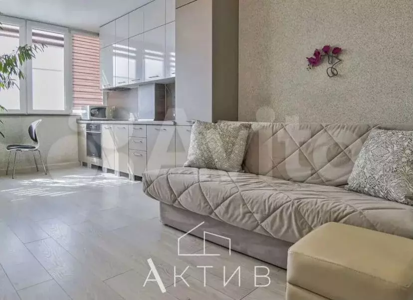 Квартира-студия, 34м, 11/18эт. - Фото 1