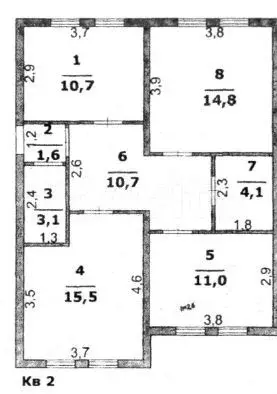 Аукцион: 3-к. квартира, 71,5 м, 1/1 эт. - Фото 0