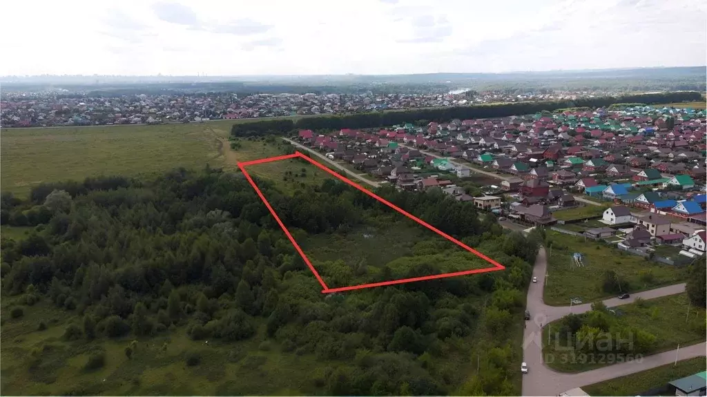 Участок в Башкортостан, Уфимский район, Кирилловский сельсовет, д. ... - Фото 0