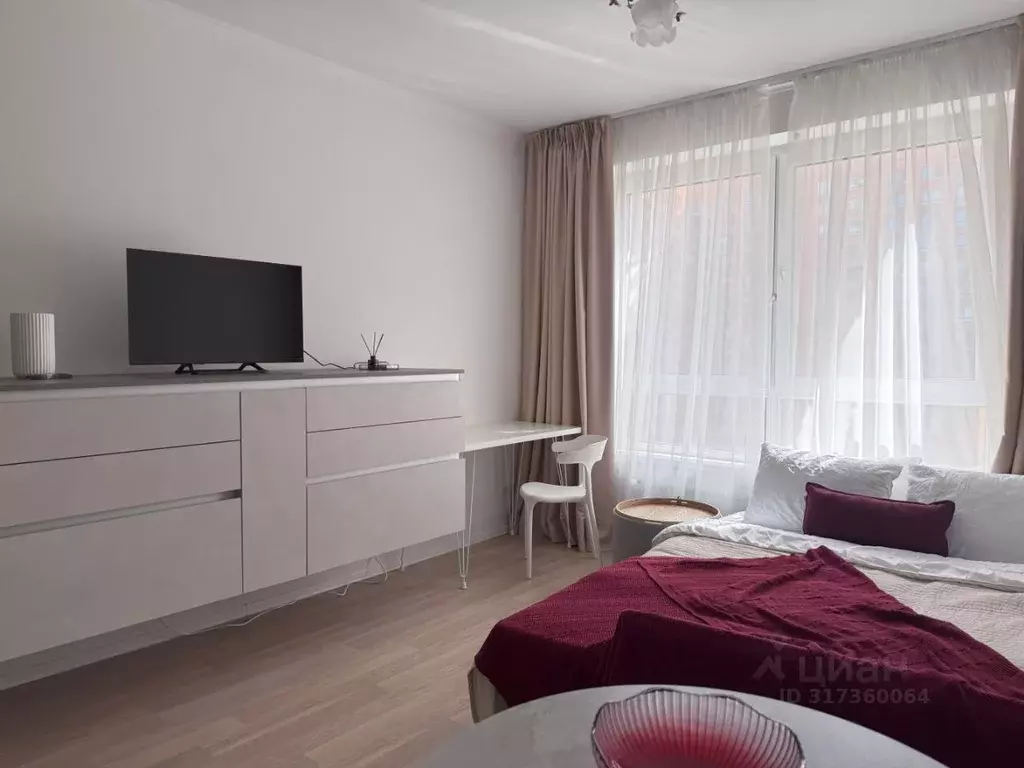 Студия Москва Боровское ш., 2к7 (24.0 м) - Фото 1