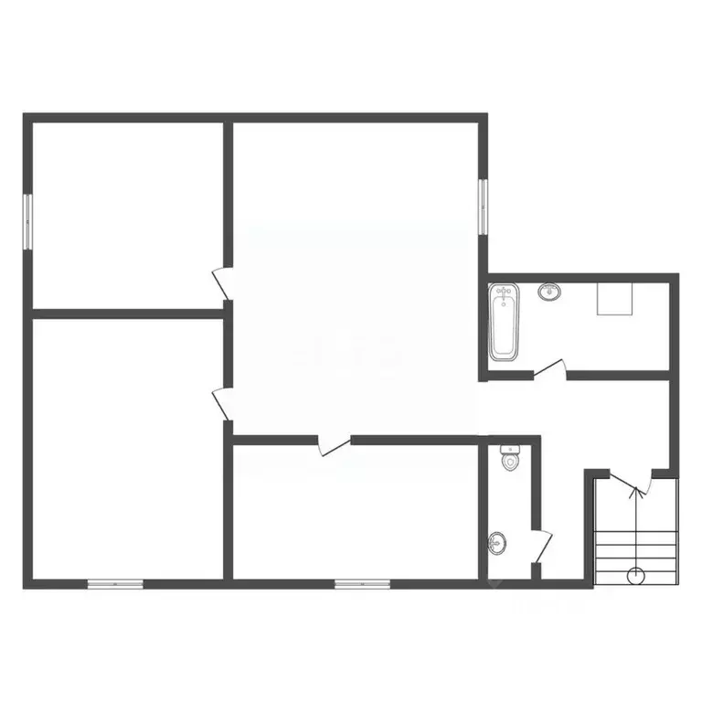 Дом в Амурская область, Благовещенский район, с. Усть-Ивановка Полевая ... - Фото 2