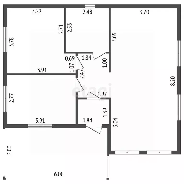 Дом в Ленинградская область, Всеволожский район, Агалатовское с/пос, У ... - Фото 2