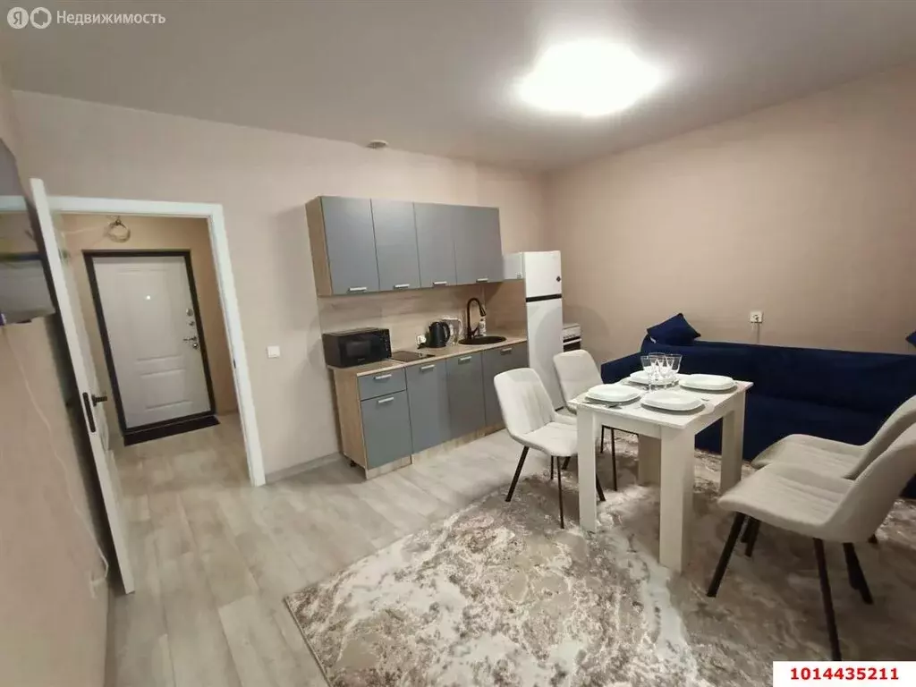1-комнатная квартира: Краснодар, улица Адмирала Крузенштерна, 5к1 (45 ... - Фото 1
