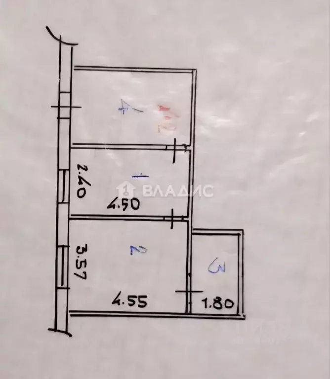 1-к кв. Бурятия, Улан-Удэ ул. Шаляпина, 8 (36.9 м) - Фото 2