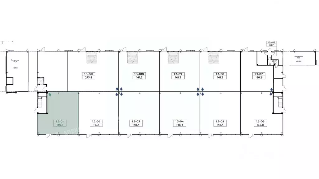 Помещение свободного назначения в Москва Сосенское поселение, просп. ... - Фото 2