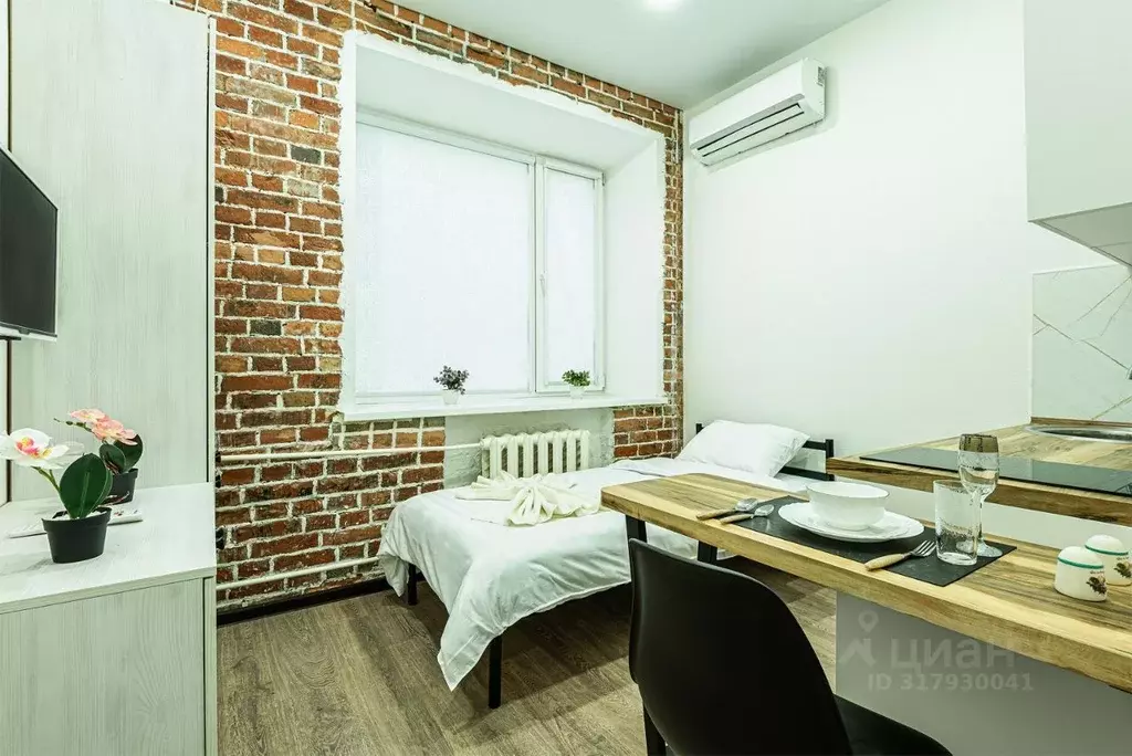 1-к кв. Москва 4-й Сыромятнический пер., 3/5С3 (20.0 м) - Фото 0