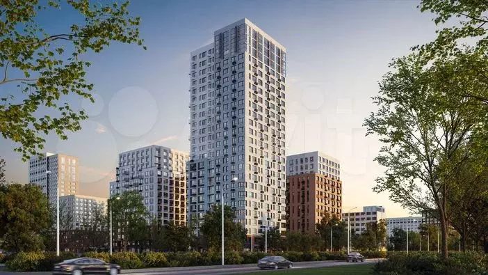 4-к. квартира, 86 м, 8/25 эт. - Фото 1