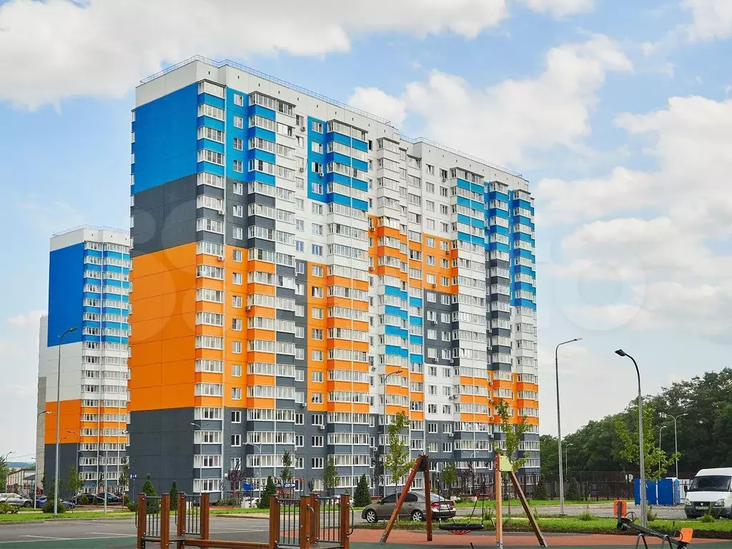 1-к. квартира, 27,5 м, 4/18 эт. - Фото 1