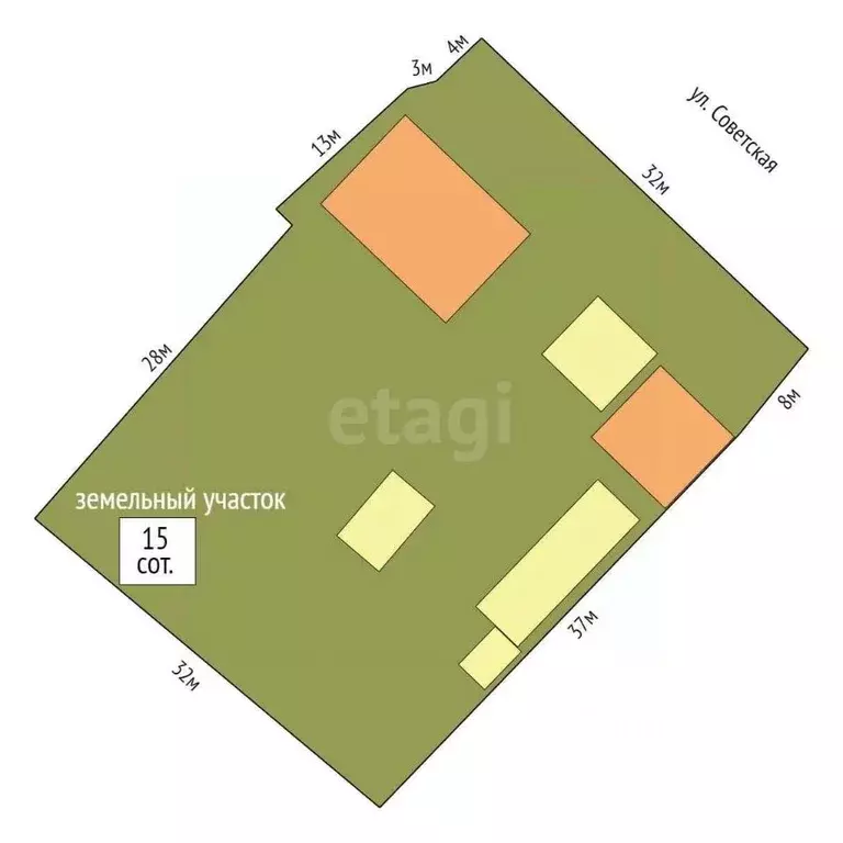 Дом в Крым, Черноморский район, Окуневское с/пос, с. Громово ул. ... - Фото 2