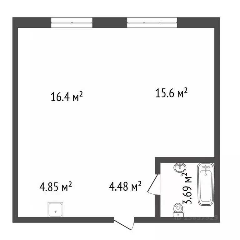 2-к кв. Иркутская область, Иркутск Затон кв-л, ул. Набережная Иркута, ... - Фото 2