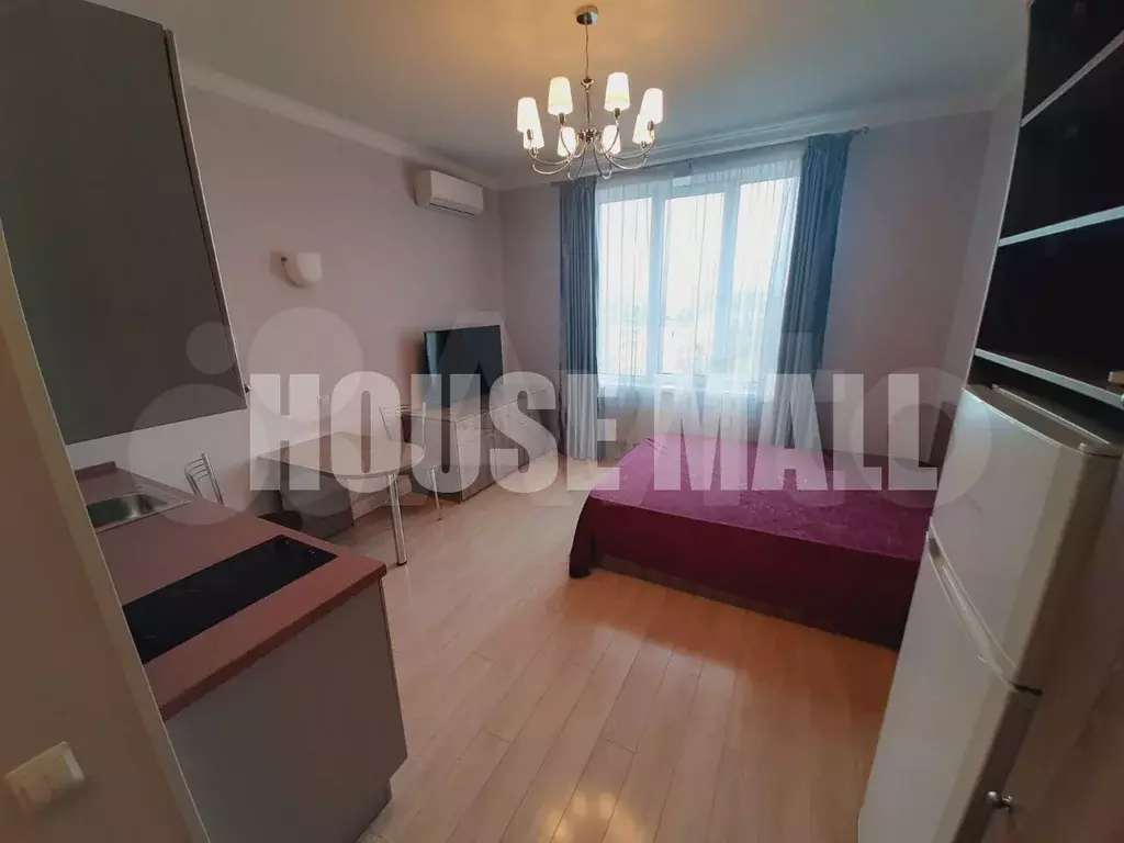 Апартаменты-студия, 24,3 м, 5/6 эт. - Фото 1