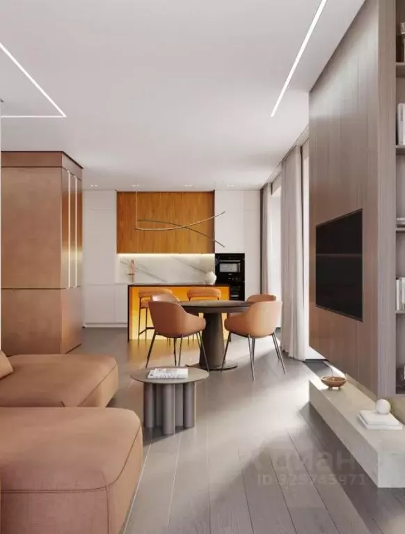 3-к кв. Москва Причальный проезд, 10к2 (78.0 м) - Фото 1