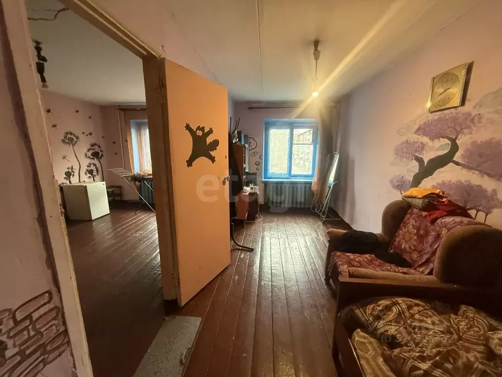 Комната Кемеровская область, Новокузнецк просп. Дружбы, 5 (42.2 м) - Фото 1