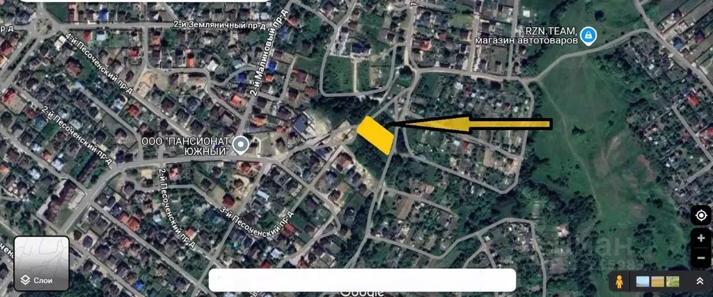 Участок в Рязанская область, Рязань проезд 2-й Малиновый (15.0 сот.) - Фото 1
