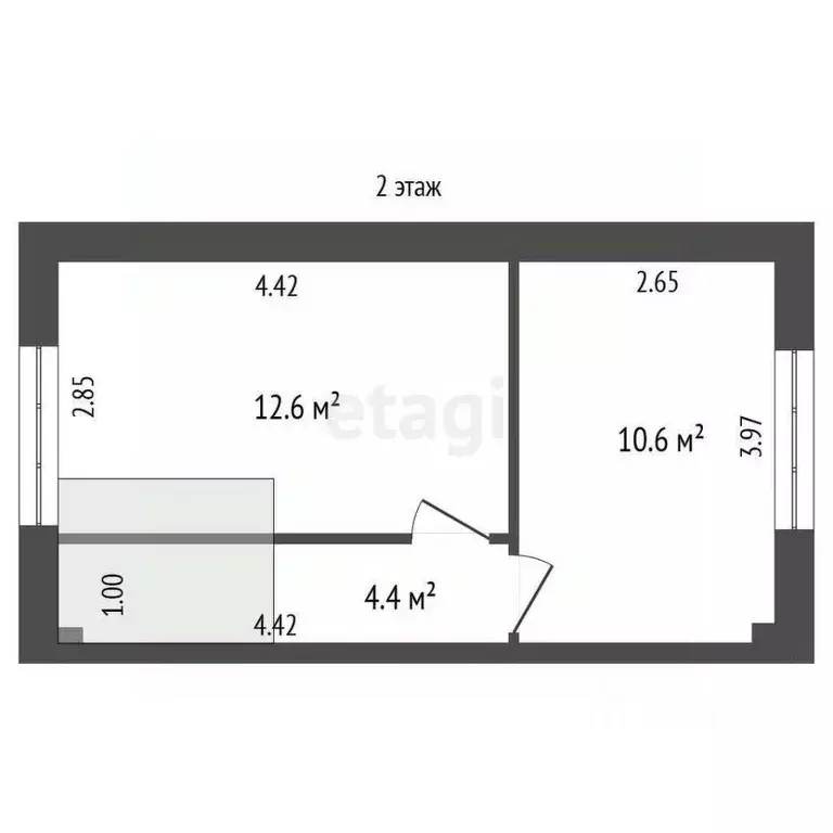 Таунхаус в Ростовская область, Ростов-на-Дону 2-я Ковровая ул. (58 м) - Фото 1