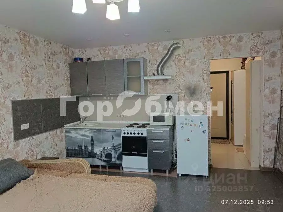 Студия Московская область, Домодедово Южный мкр, ул. Курыжова, 32 ... - Фото 2