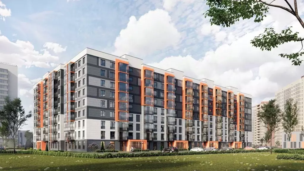 1-к кв. Ленинградская область, Всеволожский район, пос. Бугры, ... - Фото 2