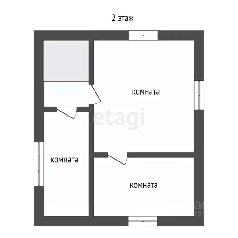 Дом в Тюменская область, Нижнетавдинский район, Здоровье-2 СНТ ул. 2-я ... - Фото 1