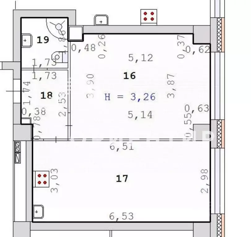 Офис в Свердловская область, Екатеринбург ул. Радищева, 41 (46 м) - Фото 1