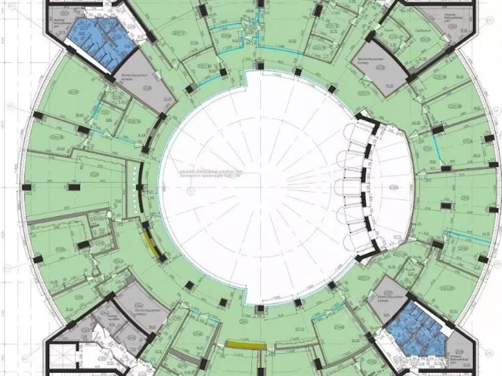 Офис в Москва Тестовская ул., 10 (1722 м) - Фото 1