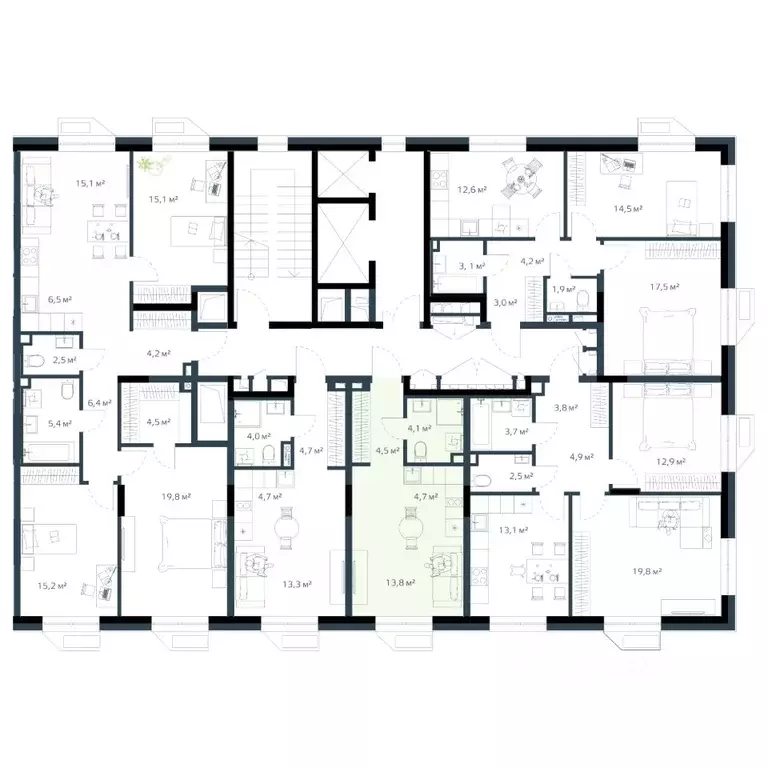 1-к кв. Приморский край, Владивосток Дом на Востоке жилой комплекс, ... - Фото 2