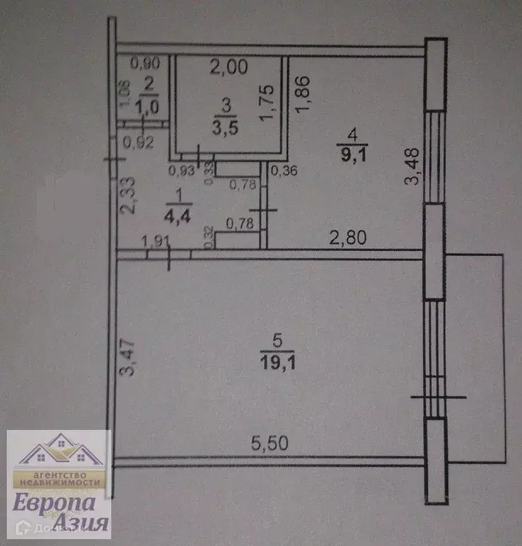 Продаётся 1-к квартира, 37.1 м - Фото 0