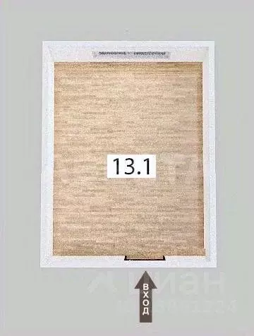 Комната Омская область, Омск Кемеровская ул., 134 (13.1 м) - Фото 2