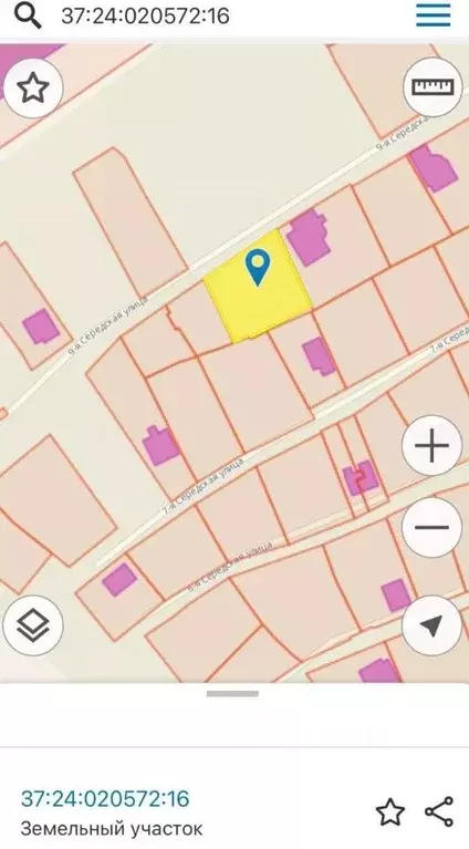 Участок в Ивановская область, Иваново пос. Дальний, ул. 9-я Середская, ... - Фото 1