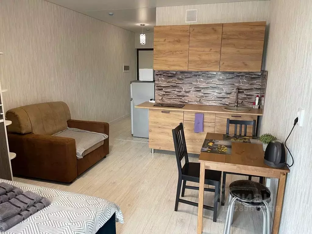 1-к кв. Татарстан, Зеленодольск просп. Строителей, 10 (27.0 м) - Фото 2