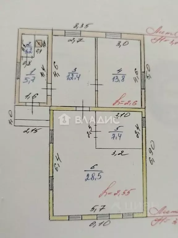 Дом в Пензенская область, с. Бессоновка ул. Большой Колояр, 150 (69 м) - Фото 1