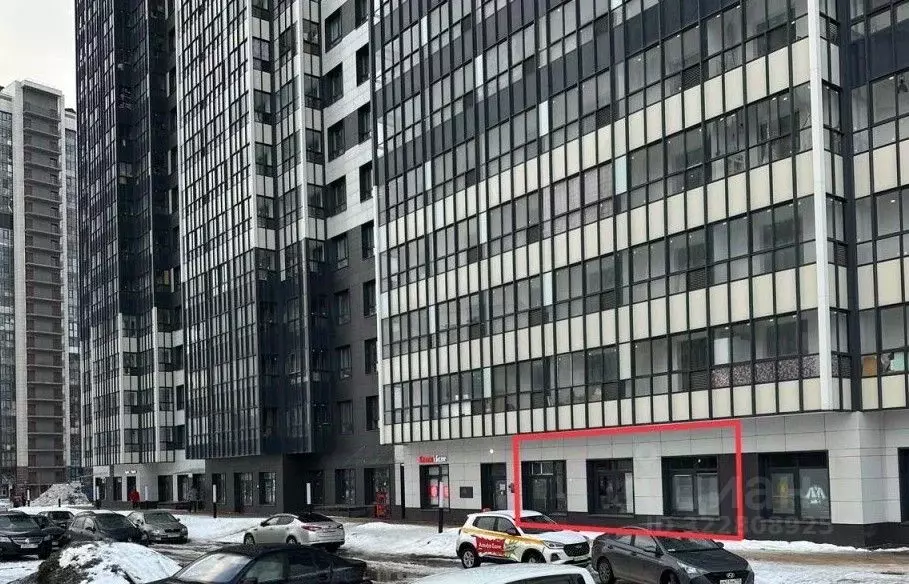 Помещение свободного назначения в Санкт-Петербург Аквилон Скай жилой ... - Фото 1