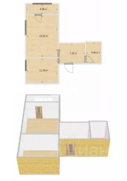 1-к кв. Пензенская область, Пенза ул. Кижеватова, 19 (42.1 м) - Фото 2