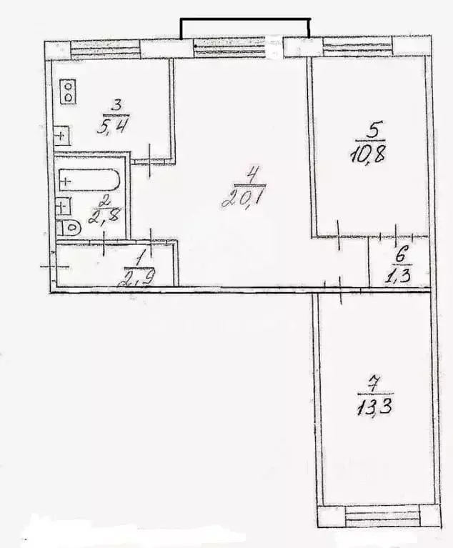 Планировка хрущевки 3 комнаты фото 13