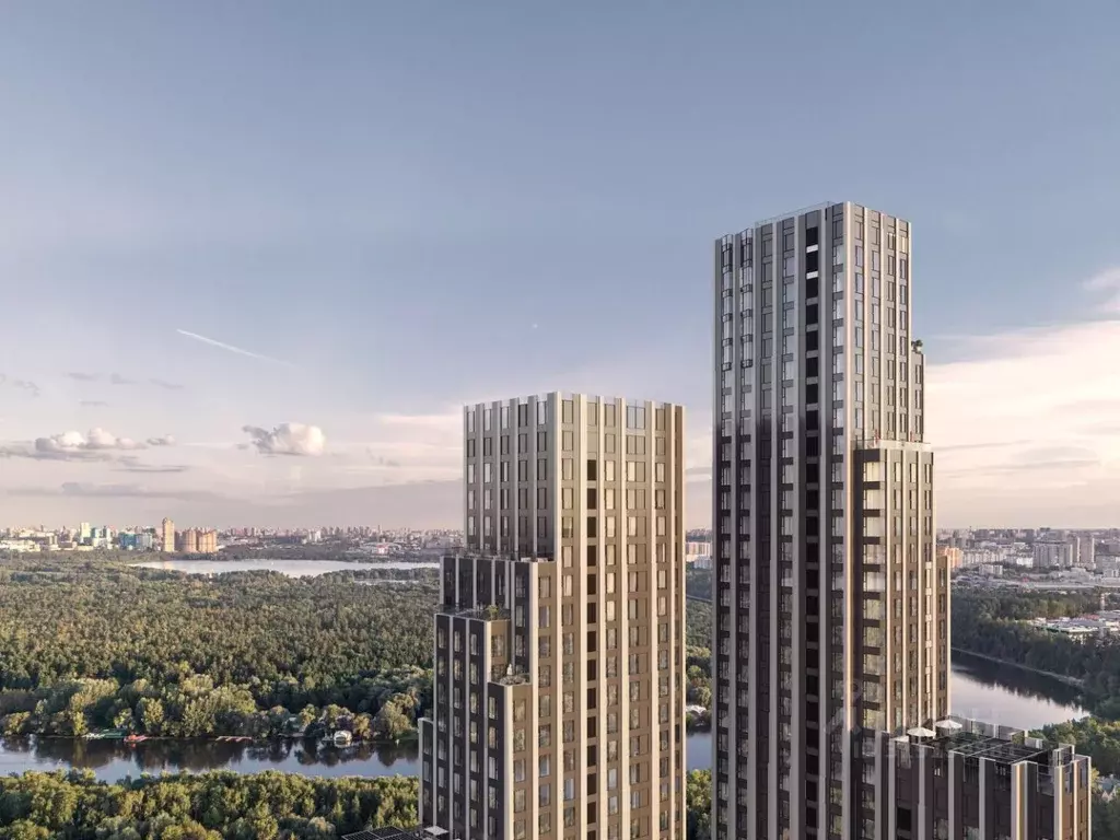 Студия Москва Крылатская 33 жилой комплекс (35.0 м) - Фото 1