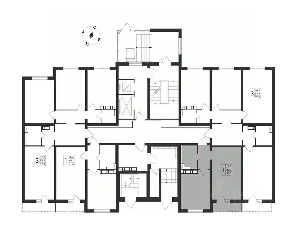 1-к кв. Воронежская область, Воронеж Первое Мая мкр, Май жилой ... - Фото 2