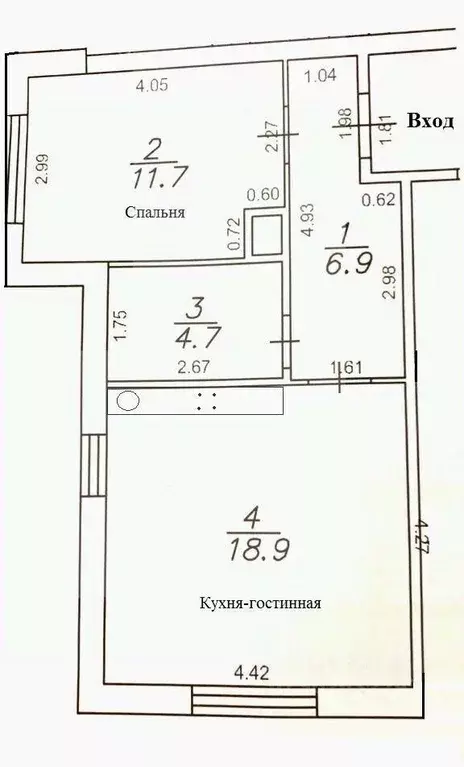 1-к кв. Ленинградская область, Кудрово г. Всеволожский район, ... - Фото 1