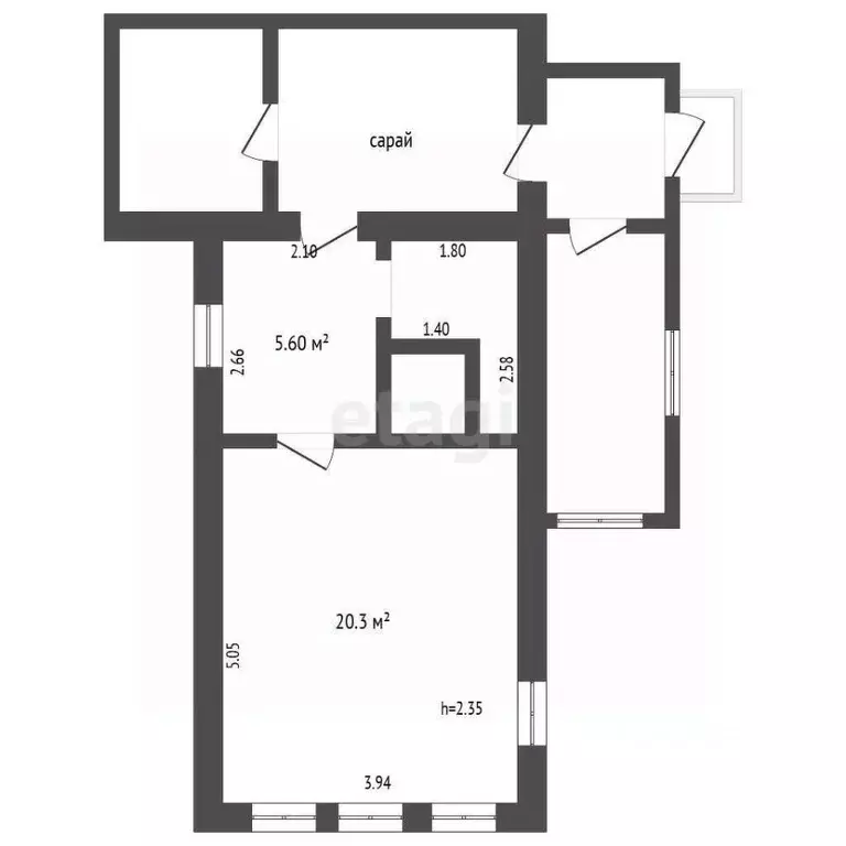 Дом в Ярославская область, Гаврилов-Ям ул. Пушкина, 54 (30 м) - Фото 1