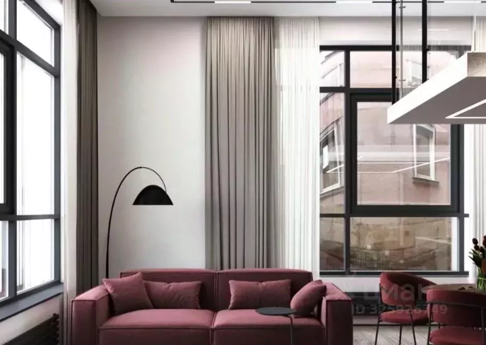 1-к кв. Москва Октябрьский пер., 5 (59.7 м) - Фото 2