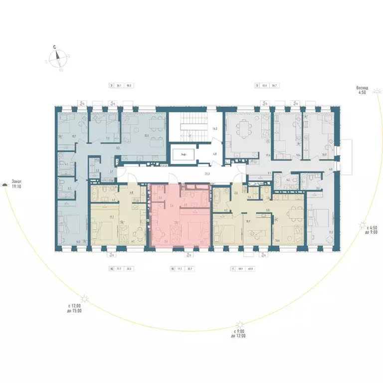 1-к кв. Башкортостан, Уфа Родина Парк жилой комплекс (32.7 м) - Фото 2