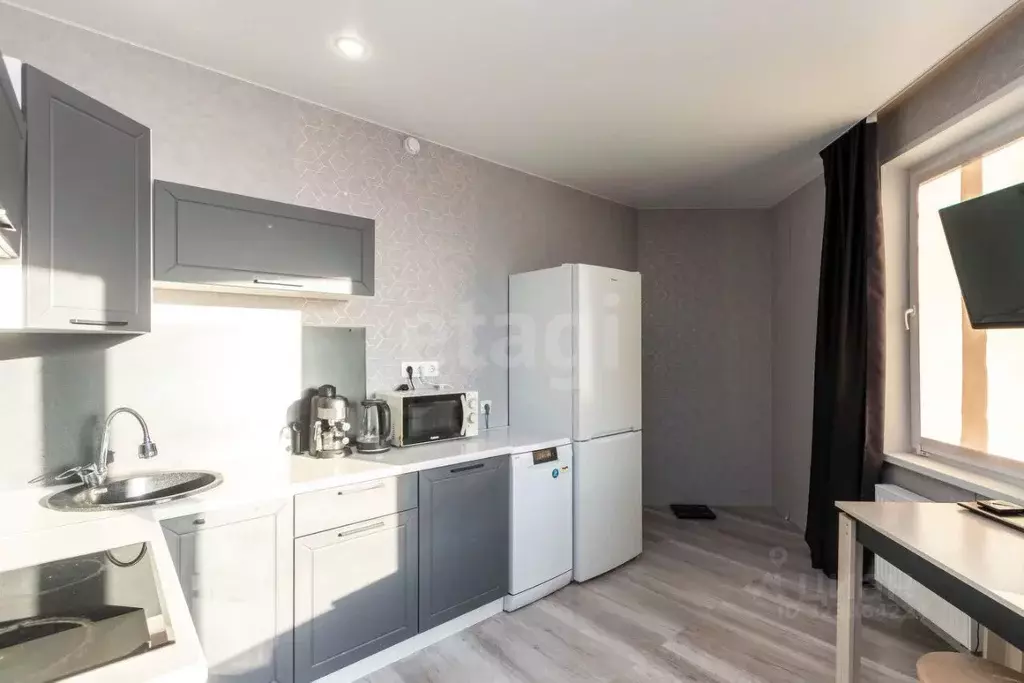 1-к кв. Тюменская область, Тюмень Ставропольская ул., 160/1 (39.3 м) - Фото 1