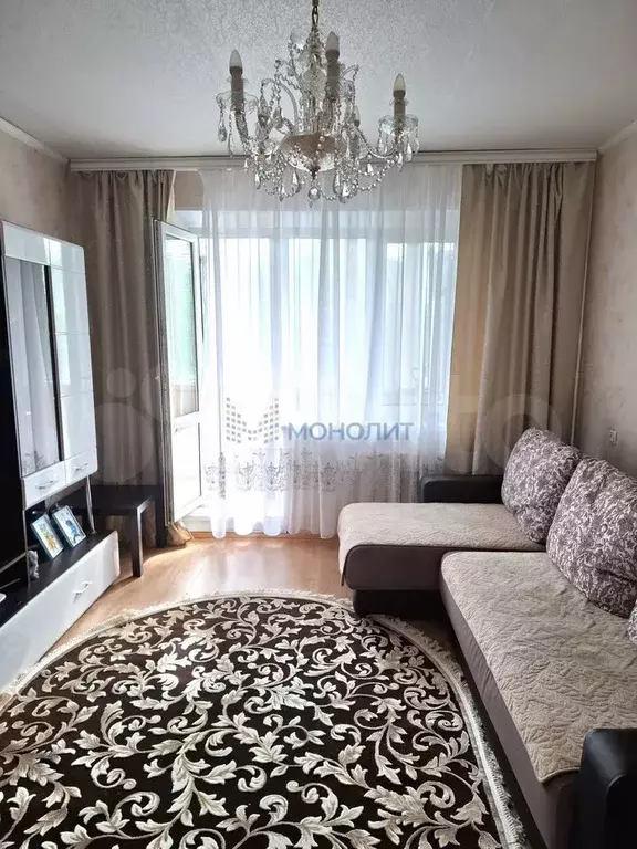 2-к. квартира, 48,5 м, 6/9 эт. - Фото 1