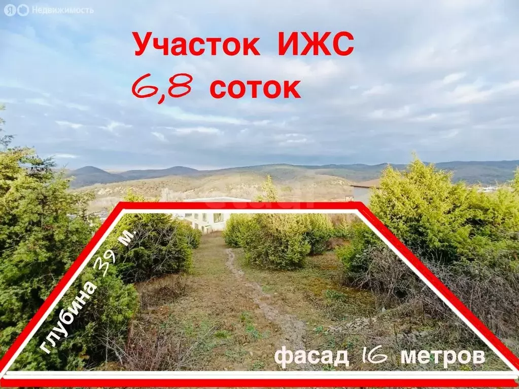Участок в село Сукко, Лавандовая улица (6.8 м) - Фото 1