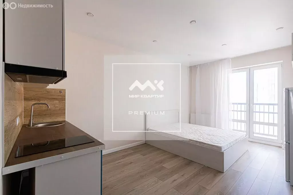 Квартира-студия: посёлок Шушары, 10 (25.4 м) - Фото 2