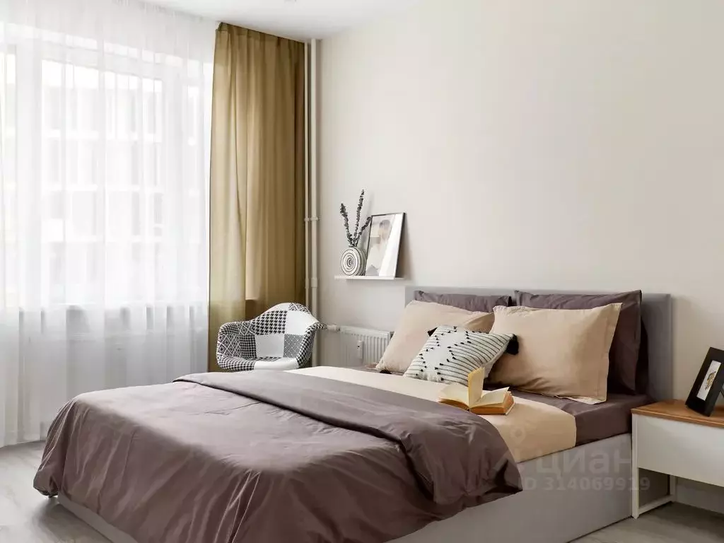 3-к кв. Татарстан, Казань ул. Сабира Ахтямова, 1к1 (60.0 м) - Фото 0
