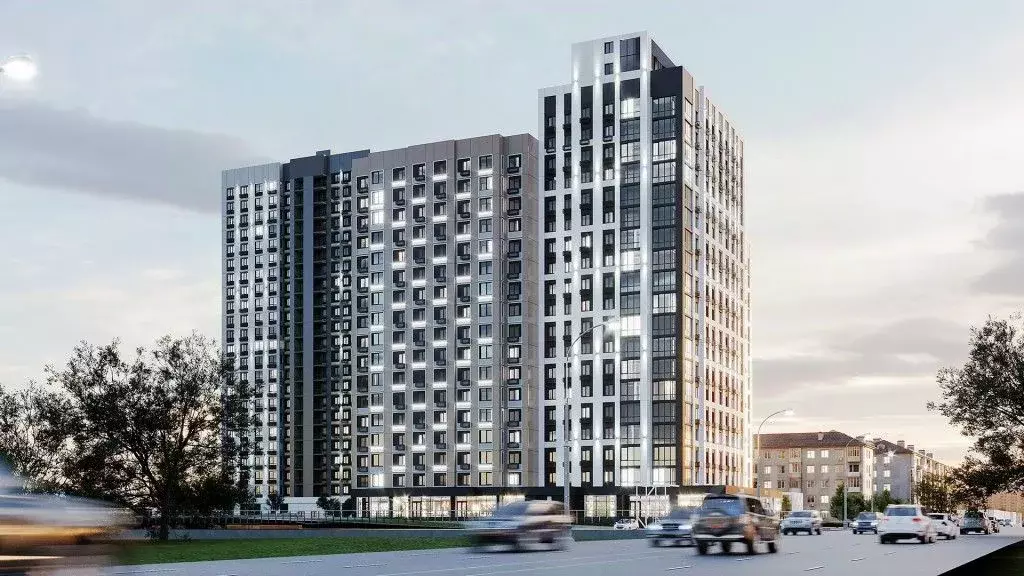 1-к кв. Липецкая область, Липецк Студеновская ул., 23Б (53.38 м) - Фото 1