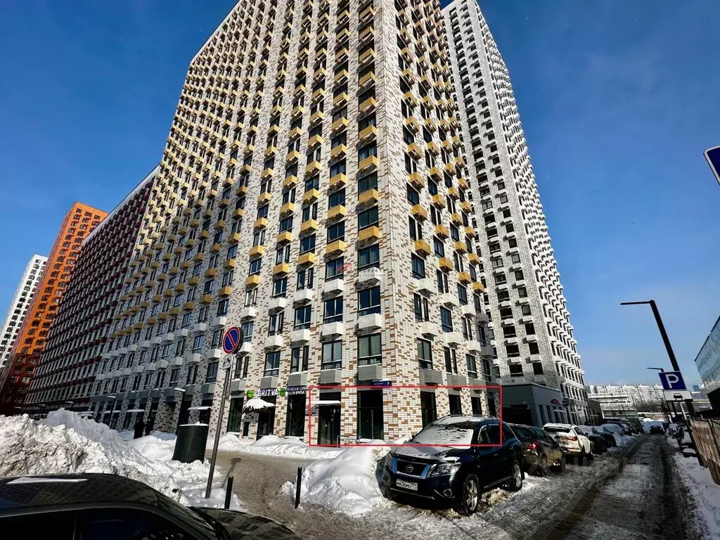 Торговая площадь в Москва Кольская 8 жилой комплекс, 2.1 (104 м) - Фото 1