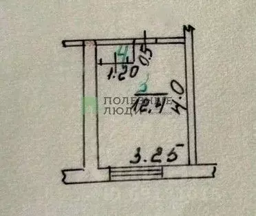 Комната Орловская область, Орел пер. Циолковского, 4 (13.0 м) - Фото 2