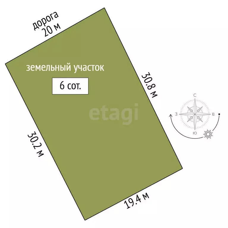 Участок в Медведевский район, Пекшиксолинское сельское поселение, СНТ ... - Фото 1