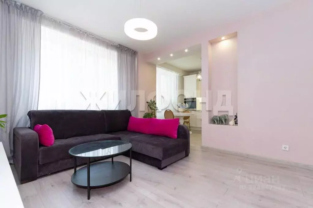 2-к кв. Новосибирская область, Новосибирск Зыряновская ул., 61 (63.6 ... - Фото 2